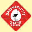 Ediketten Brouwerij 'T IJ Tripel, Zatte Belgien Bier 01.2023
