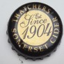 Kronkorken Thatchers Cider Großbritannien 2013 2010er gold Thatchers Somerset Cider Est. Since 1904 Cider