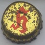 Kronkorken Hirter Österreich 1980 1980er gold h