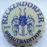 Kronkorken Reckendorfer Deutschland 2021 2020er beige Reckendorfer Brautradition Seit 1597