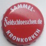 Kronkorken Feldschlößchen Deutschland 2022 2020er rot Sammel-Kronkorken fedschloesschen.de
