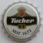 Kronkorken Tucher Deutschland 1999 1990er weiß Tucher Seit 1672