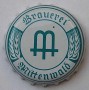 Kronkorken Mittenwalder Deutschland 2007 2000er weiß Brauerei Mittenwald Ären