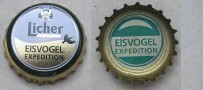 Kronkorken Licher Deutschland 2009 2000er weiß Licher Eisvogel Expedition
