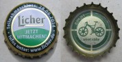 Kronkorken Licher Deutschland 2014 2010er weiß Licher jetzt mitmachen! Infos unter: www.licher.deTeilnameschluss: 28.06.2014