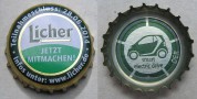 Kronkorken Licher Deutschland 2014 2010er weiß Licher jetzt mitmachen! Infos unter: www.licher.deTeilnameschluss: 28.06.2014