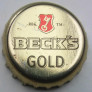 Kronkorken Beck's Deutschland 2003 2000er gold BECK`S GOLD REG. TM.