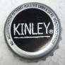 Kronkorken Kinley Deutschland 2005 2000er schwarz Kinley R NGI - Niederrheinische Getränke-Industrie GmbH & Co. KG Marie-Bernays-Ring 37 41199 Mönchengladbach Mit Genehmigung der Coca-Cola GmbH Essen