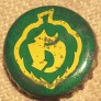 Kronkorken Hoepfner Deutschland 1970 1970er grün h