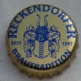 Kronkorken Reckendorfer Deutschland 2015 2010er gold Reckendorfer Brautradition Seit 1597
