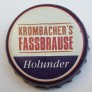 Kronkorken Krombacher Deutschland 2012 2010er weiß Krombacher's Fassbrause Holunder