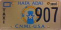 Nummernschilder / Kfz-Kennzeichen Nördliche Marianen 1988 1980er USA Commonwealth