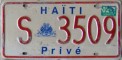 Nummernschilder / Kfz-Kennzeichen Haiti 1998 1990er