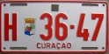 Nummernschilder / Kfz-Kennzeichen Niederländische Antillen 1996 1990er Curacao