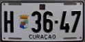 Nummernschilder / Kfz-Kennzeichen Niederländische Antillen 1996 1990er Curacao