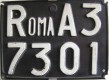 Nummernschilder / Kfz-Kennzeichen Italien 1965 1960er