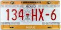 Nummernschilder / Kfz-Kennzeichen Mexiko 2002 2000er