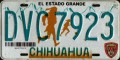 Nummernschilder / Kfz-Kennzeichen Mexiko 2000 2000er Chihuahua