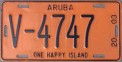 Nummernschilder / Kfz-Kennzeichen Aruba 2003 2000er Aruba