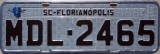 Nummernschilder / Kfz-Kennzeichen Brasilien 1990 1990er