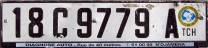 Nummernschilder / Kfz-Kennzeichen Tschad, Republik 2004 2000er