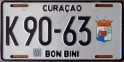 Nummernschilder / Kfz-Kennzeichen Niederländische Antillen 2005 2000er Curacao Bon Bini