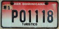 Nummernschilder / Kfz-Kennzeichen Dominikanische Republik 2003 2000er