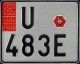 Nummernschilder / Kfz-Kennzeichen Tschechische Republik 2001 2000er