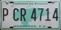 Nummernschilder / Kfz-Kennzeichen Honduras 1999 1990er