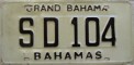 Nummernschilder / Kfz-Kennzeichen Bahamas 1997 1990er Nassau