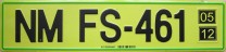 Nummernschilder / Kfz-Kennzeichen Slowenien 2009 2000er