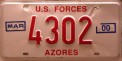 Nummernschilder / Kfz-Kennzeichen Portugal 2000 2000er US