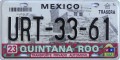 Nummernschilder / Kfz-Kennzeichen Mexiko 2002 2000er Quintana Roo