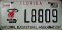 Nummernschilder / Kfz-Kennzeichen USA 1995 1990er Florida FL