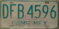 Nummernschilder / Kfz-Kennzeichen Mexiko 1992 1990er Campeche