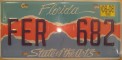 Nummernschilder / Kfz-Kennzeichen USA 1995 1990er Florida FL