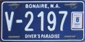 Nummernschilder / Kfz-Kennzeichen Niederländische Antillen 2005 2000er Bonaire