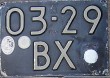 Nummernschilder / Kfz-Kennzeichen Niederlande 1973 1970er