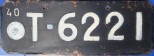 Nummernschilder / Kfz-Kennzeichen Finnland 1940 1940er