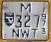Nummernschilder / Kfz-Kennzeichen Kanada 1973 1970er Northwest Territories