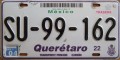 Nummernschilder / Kfz-Kennzeichen Mexiko 2002 2000er Queretaro