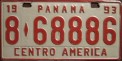 Nummernschilder / Kfz-Kennzeichen Panama 1993 1990er