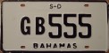 Nummernschilder / Kfz-Kennzeichen Bahamas 1993 1990er