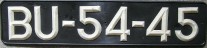Nummernschilder / Kfz-Kennzeichen Portugal 1937 1930er