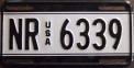 Nummernschilder / Kfz-Kennzeichen Deutschland 1990 1990er US