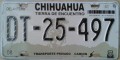 Nummernschilder / Kfz-Kennzeichen Mexiko 2006 2000er Chihuahua