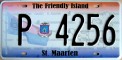 Nummernschilder / Kfz-Kennzeichen Niederländische Antillen 2011 2010er St. Maarten