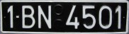 Nummernschilder / Kfz-Kennzeichen Rumänien 1968 1960er