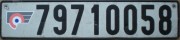 Nummernschilder / Kfz-Kennzeichen Frankreich 1980 1980er
