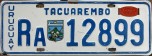 Nummernschilder / Kfz-Kennzeichen Uruguay 1992 1990er Tacuarembo